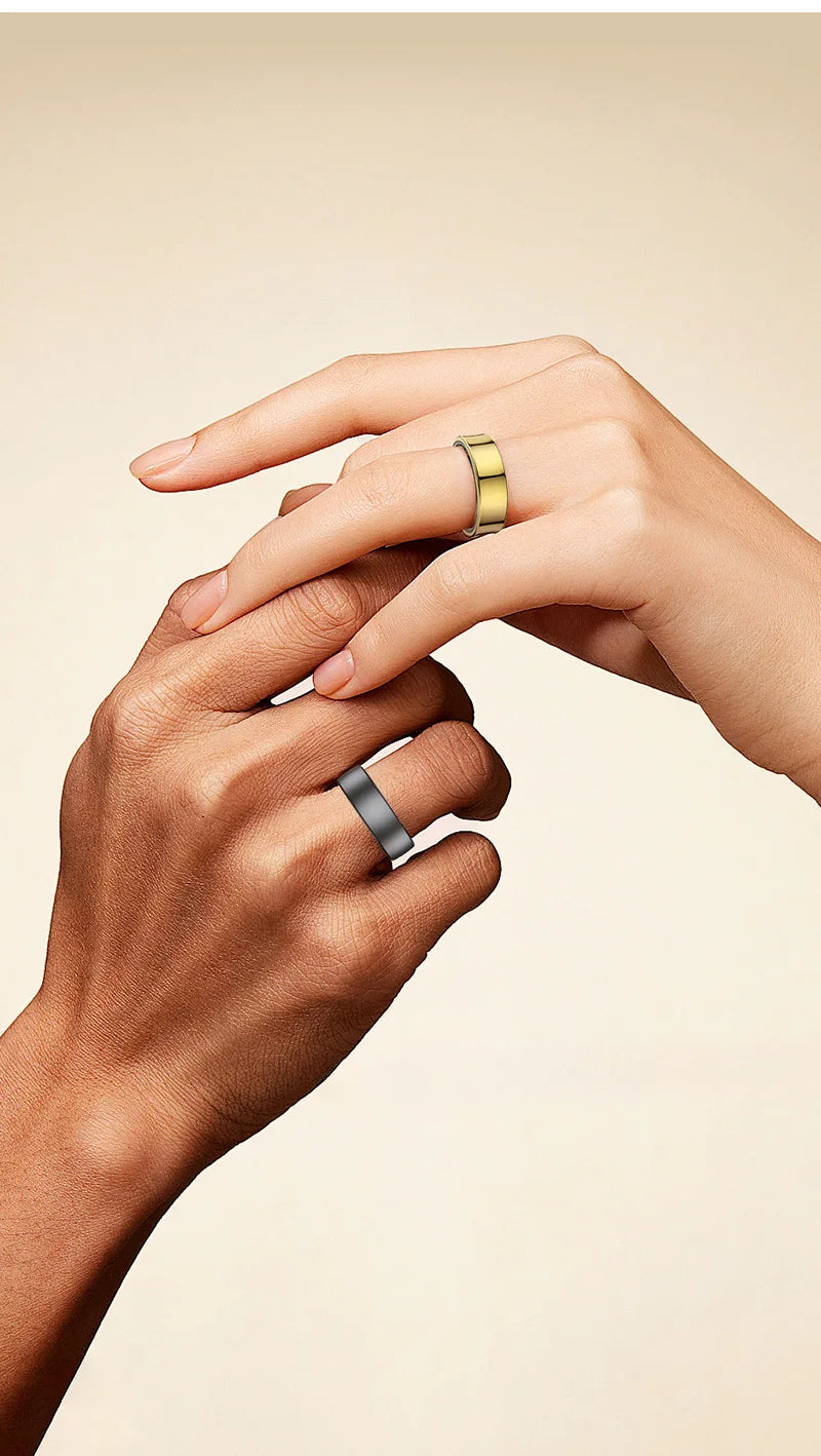 Smart Health Tracking Ring – Sleep & Heart Rate Monitor, Waterproof Fitness Ring