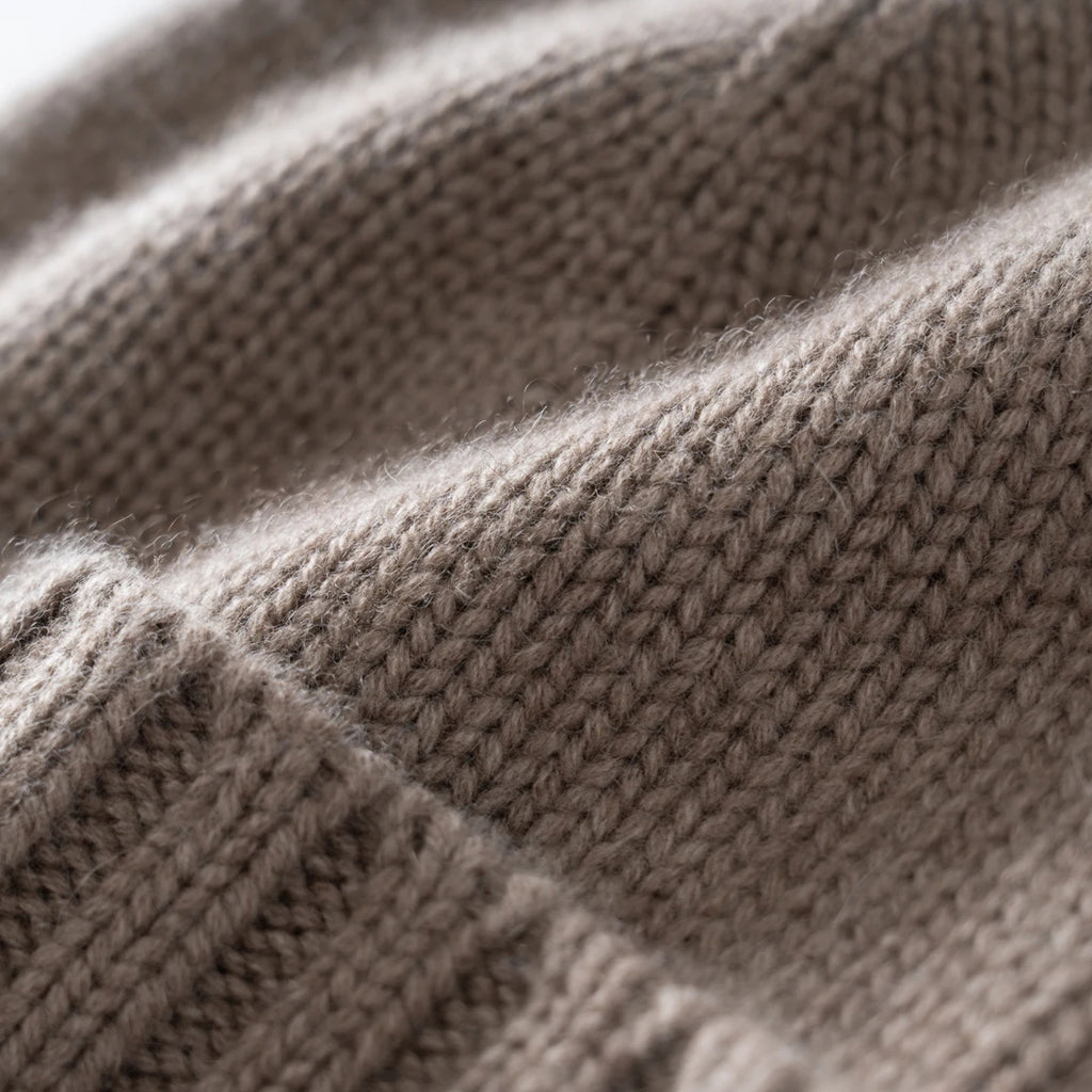 MERRILAMB Unisex Knitted Hats Outdoor Pure Cashmere Cap Winter Beanie Hat Thickened Cashmere Soft Warm Men Women Casual Caps