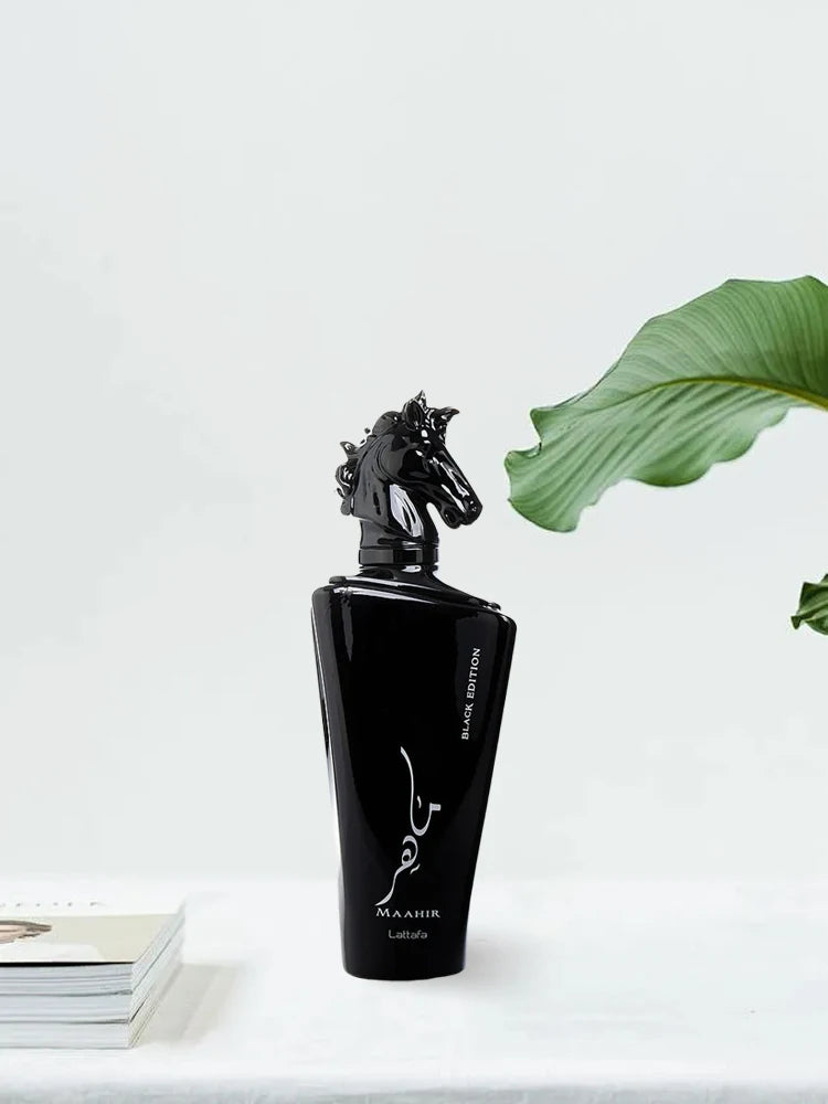 Lattafa Maahir Black Edition – Bold & Mysterious Unisex Eau De Parfum (100ml)