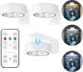 Magnetic LED Picture Lights (3-Pack) – Remote Control, Dimmable, Timer
