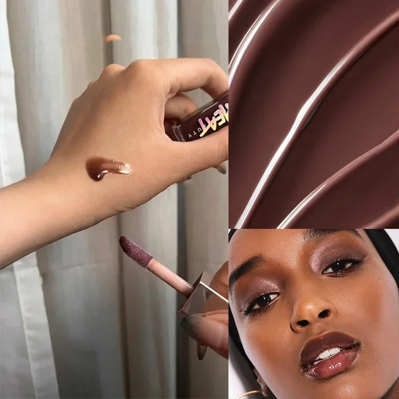 LumiPlush Shine Lip Glaze – Hydrating Multi-Shade Gloss with Soft Plumping Effect