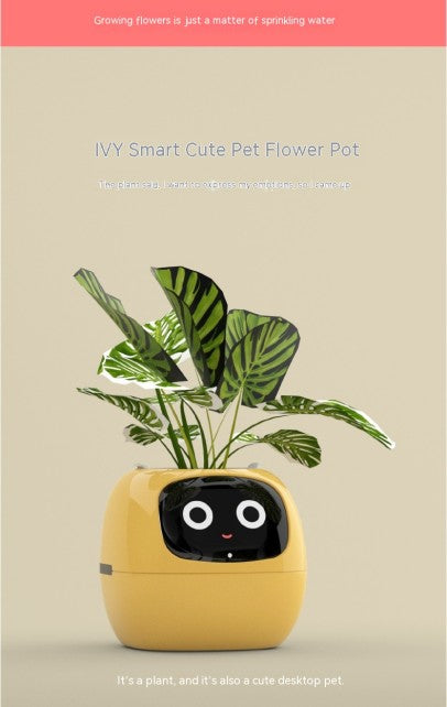 🌱 Smart AI Plant Pot – Intelligent App-Controlled Planter for Effortless Indoor Gardening | Perfect Christmas Tech Gift