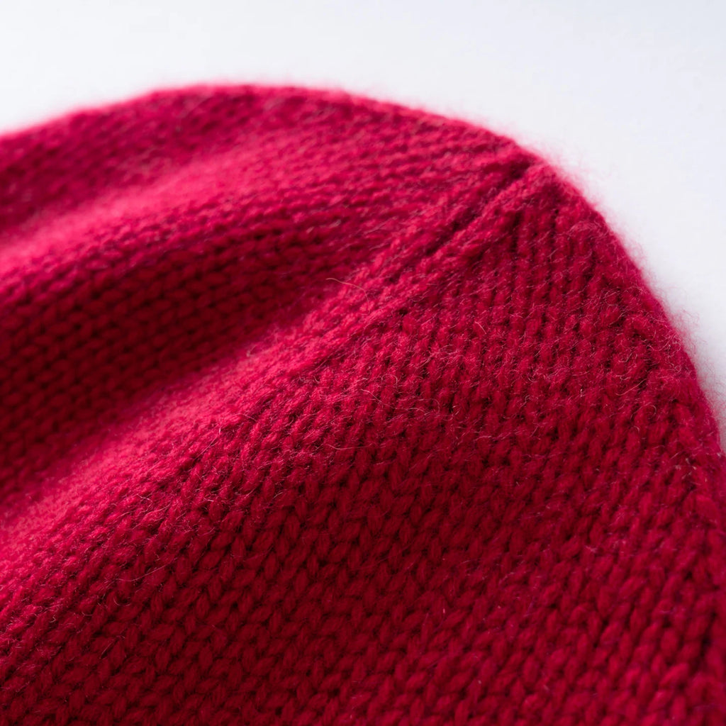 MERRILAMB Unisex Knitted Hats Outdoor Pure Cashmere Cap Winter Beanie Hat Thickened Cashmere Soft Warm Men Women Casual Caps