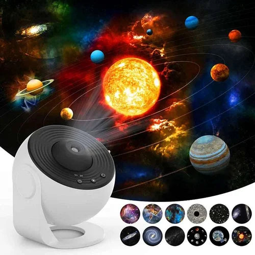 Galaxy Star Projector Night Light – Remote Control, Adjustable Ambient Lighting