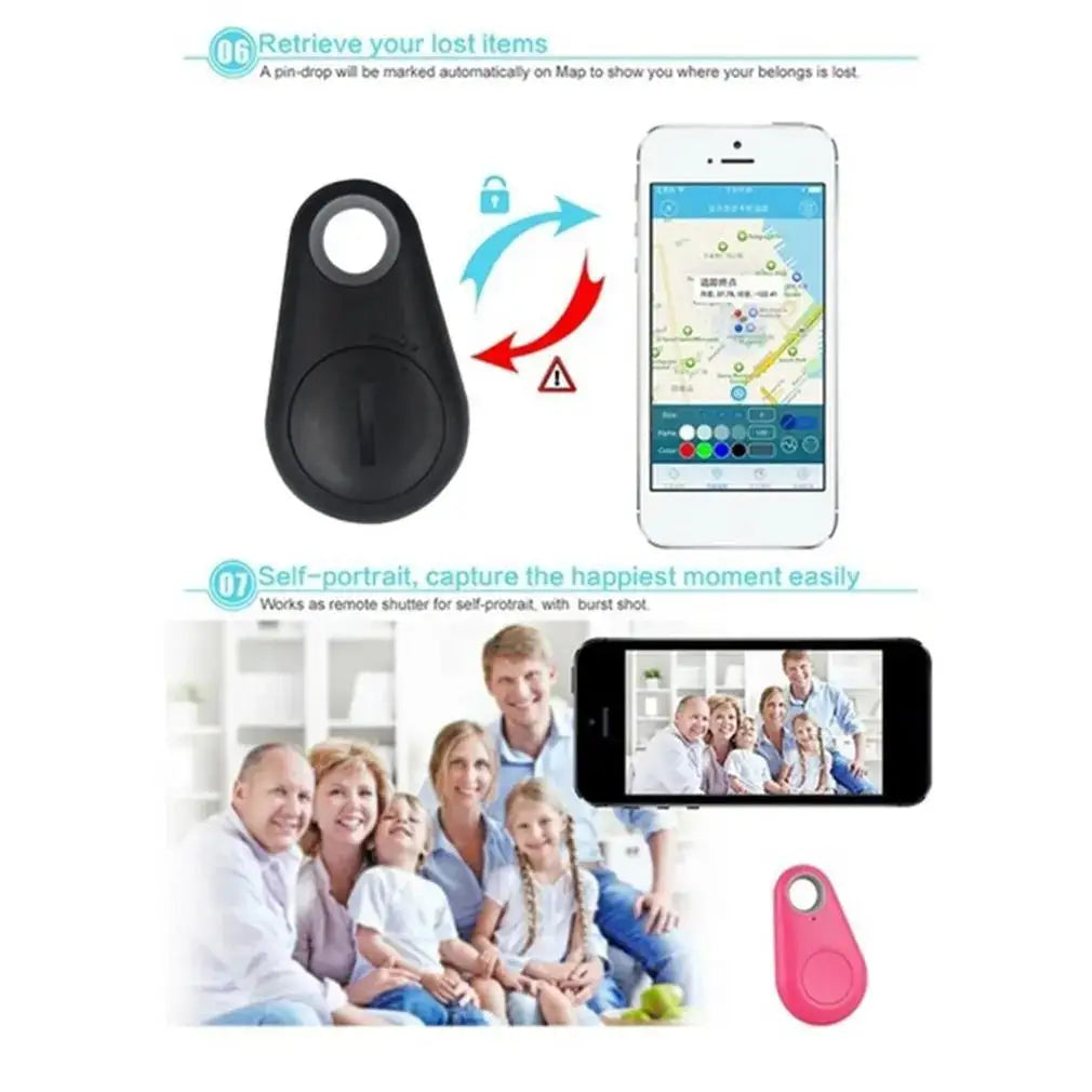 Bluetooth Smart Tracker – Mini Anti-Lost Locator for Keys, Pets & Kids ( 5 Pieces )