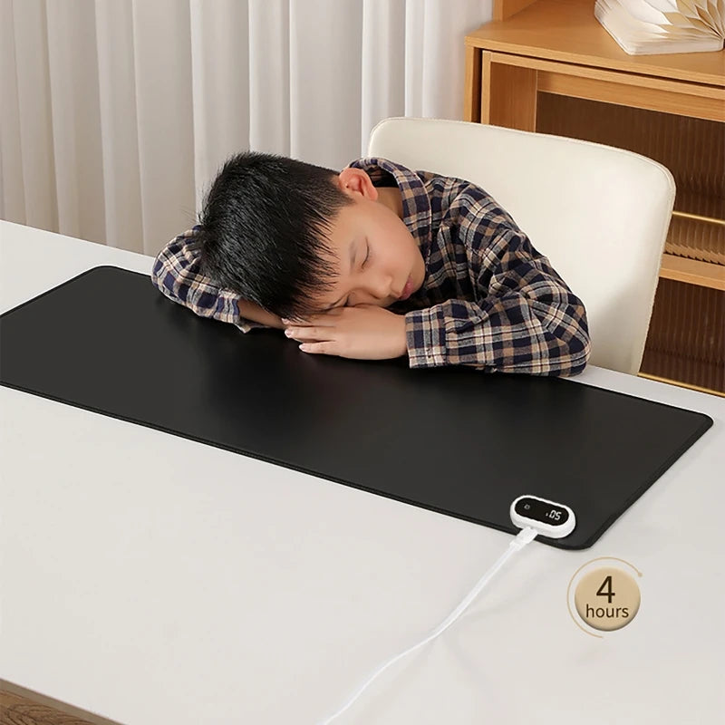 Heated Desk Pad Mouse Pad – Touch-Control Hand Warmer for Winter