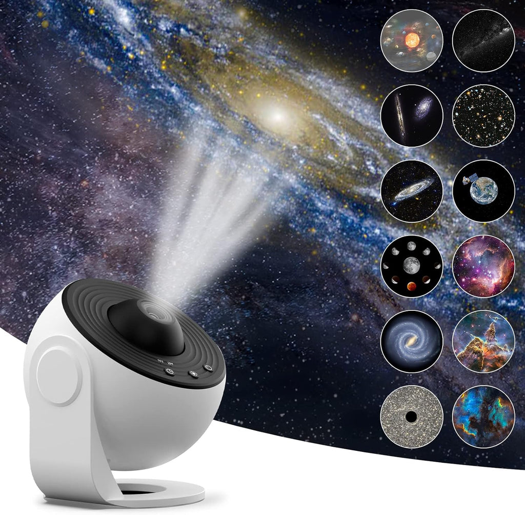 Galaxy Star Projector Night Light – Remote Control, Adjustable Ambient Lighting