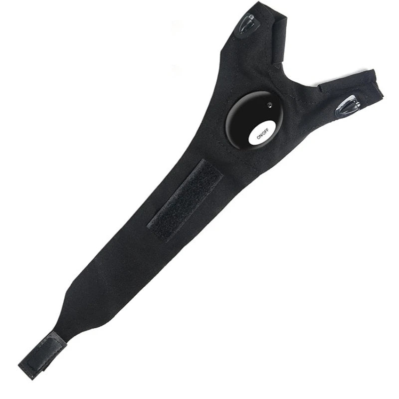 Rechargeable LED Flashlight Gloves – Hands-Free Light for Repair, Camping & Fishing