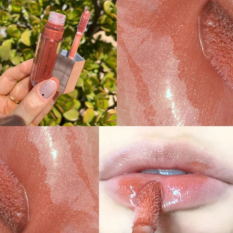 LumiPlush Shine Lip Glaze – Hydrating Multi-Shade Gloss with Soft Plumping Effect