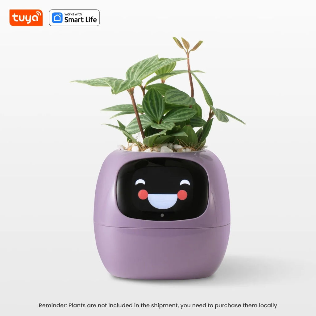 🌱 Smart AI Plant Pot – Intelligent App-Controlled Planter for Effortless Indoor Gardening | Perfect Christmas Tech Gift
