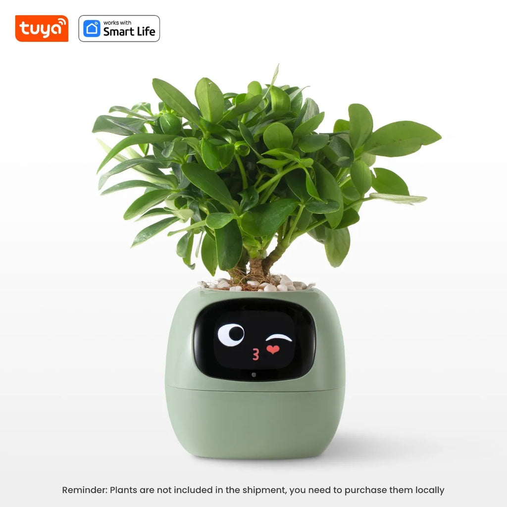 🌱 Smart AI Plant Pot – Intelligent App-Controlled Planter for Effortless Indoor Gardening | Perfect Christmas Tech Gift