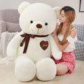 Giant Bear Stuffed Animal Toy | Anti-Wrinkle Ultra-Soft Plush | Baby Soothing Companion Doll | Perfect for Claw Machine & Grabber Games