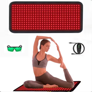 Red Light Therapy Heating Pad – 660nm & 850nm Infrared Pain Relief Mat