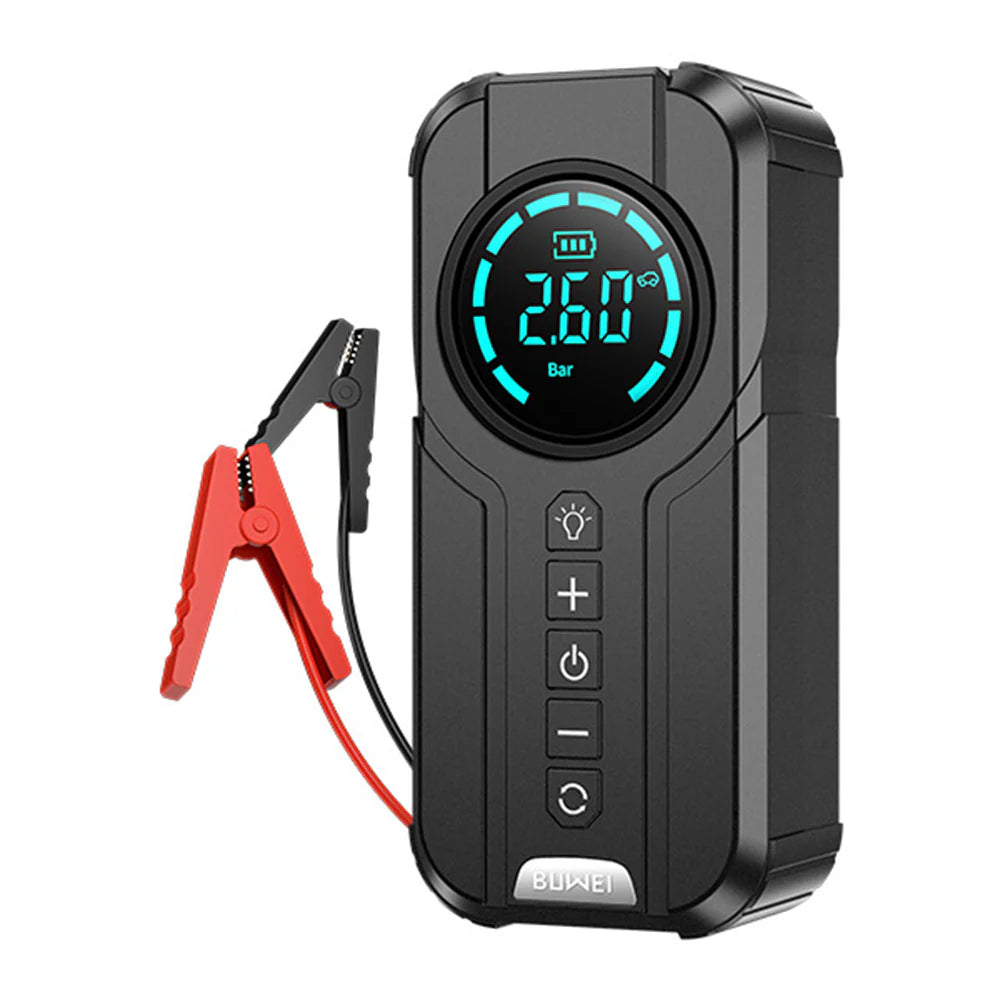 Car Battery Jump Starter Digital Display Portable Car Battery Booster Charger 8400mAh Power Bank Emergency Battery Booster