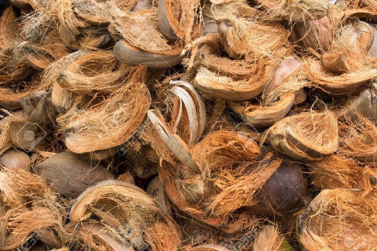 🥥 Coconut Husk – Natural, Durable & Multi-Purpose Fiber Material ( Ceylon Original 100% ) 2kg